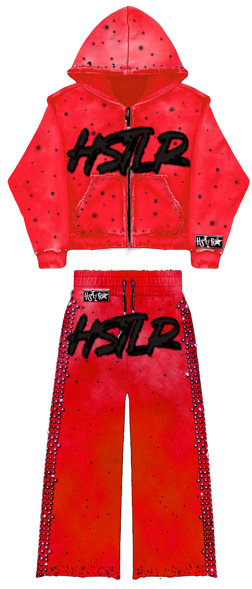 Motion Junkie Sweatsuit(RED)